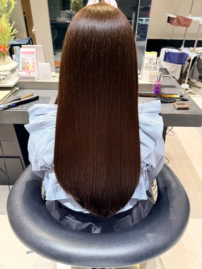 ロング カラー makita cocoroのヘアスタイル