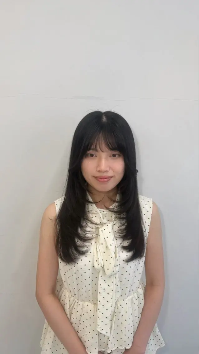 ロング カット juri / 韓国ヘアのヘアスタイル