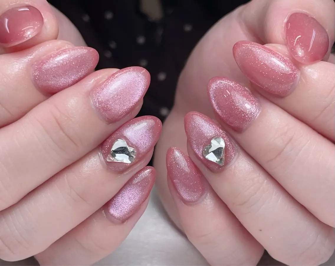 ネイル チークネイル 長さ出し フレンチネイル ジェルネイル 韓国ネイル 中野駅から2分 MEO NAILのネイルデザイン