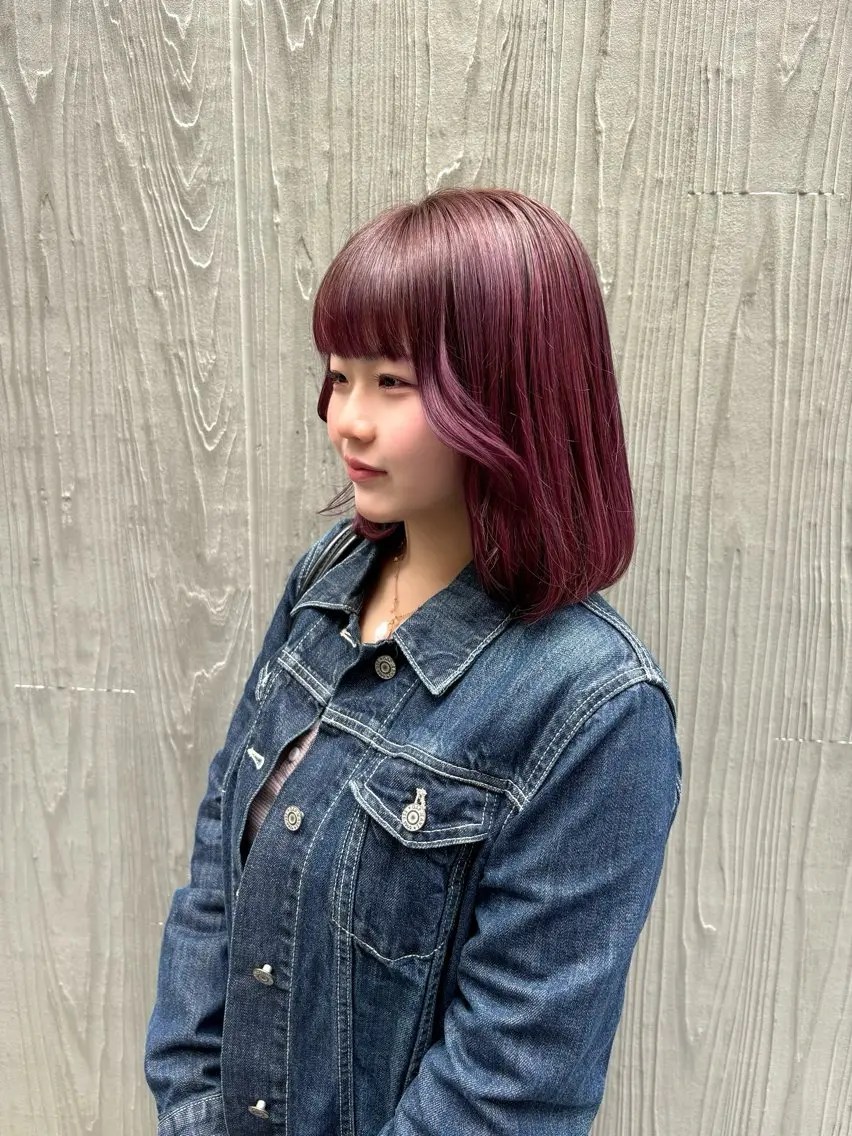 カラー ヘアカラー 🎀西川芽依/ 暖色カラー🎀のヘアスタイル