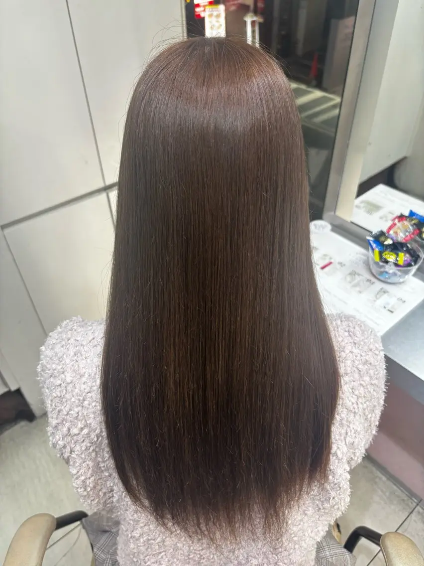 ロング カラー ヘアカラー トリートメント 花木 賢吾のヘアスタイル