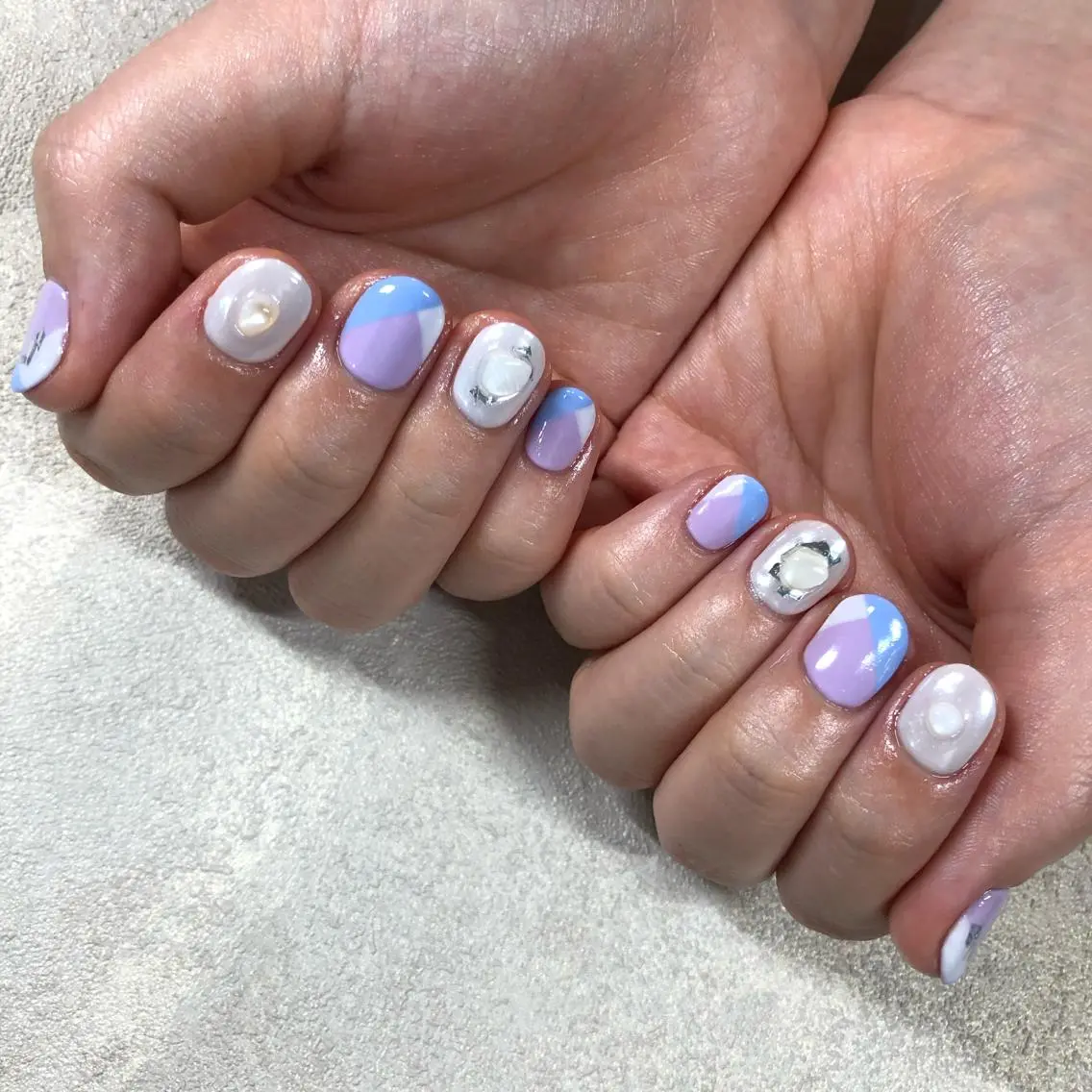 ネイル ハンドネイル フットネイル ハンドケア Miyagi Asamiのネイルデザイン
