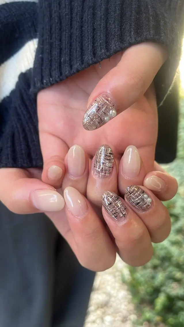 ネイル ニュアンスネイル シンプルネイル SAKU nail 作島茜のネイルデザイン