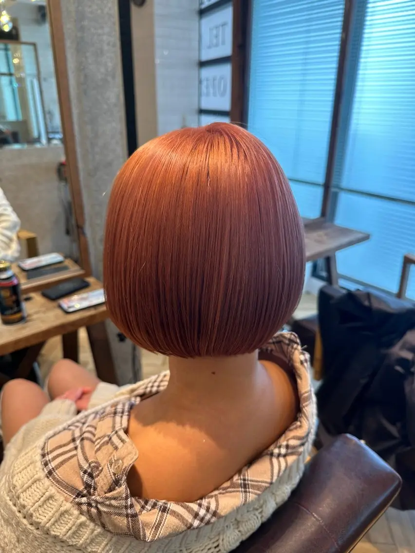 ショート カラー カット ヘアカラー 🌈髪質改善🌈 過去の1艶サラ体験✨のヘアスタイル