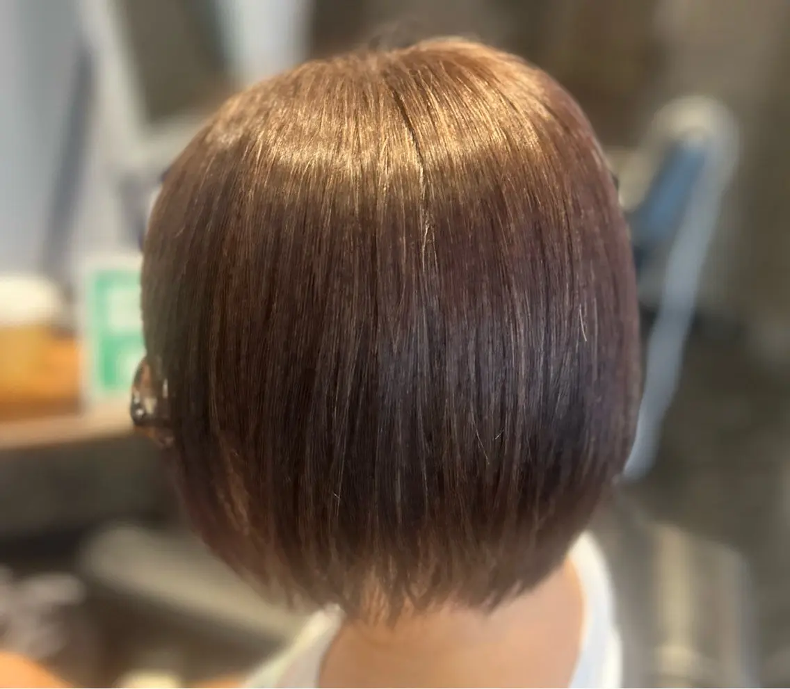 ショート カット 縮毛矯正 トリートメント ヘッドスパ Terra hair makeのヘアスタイル