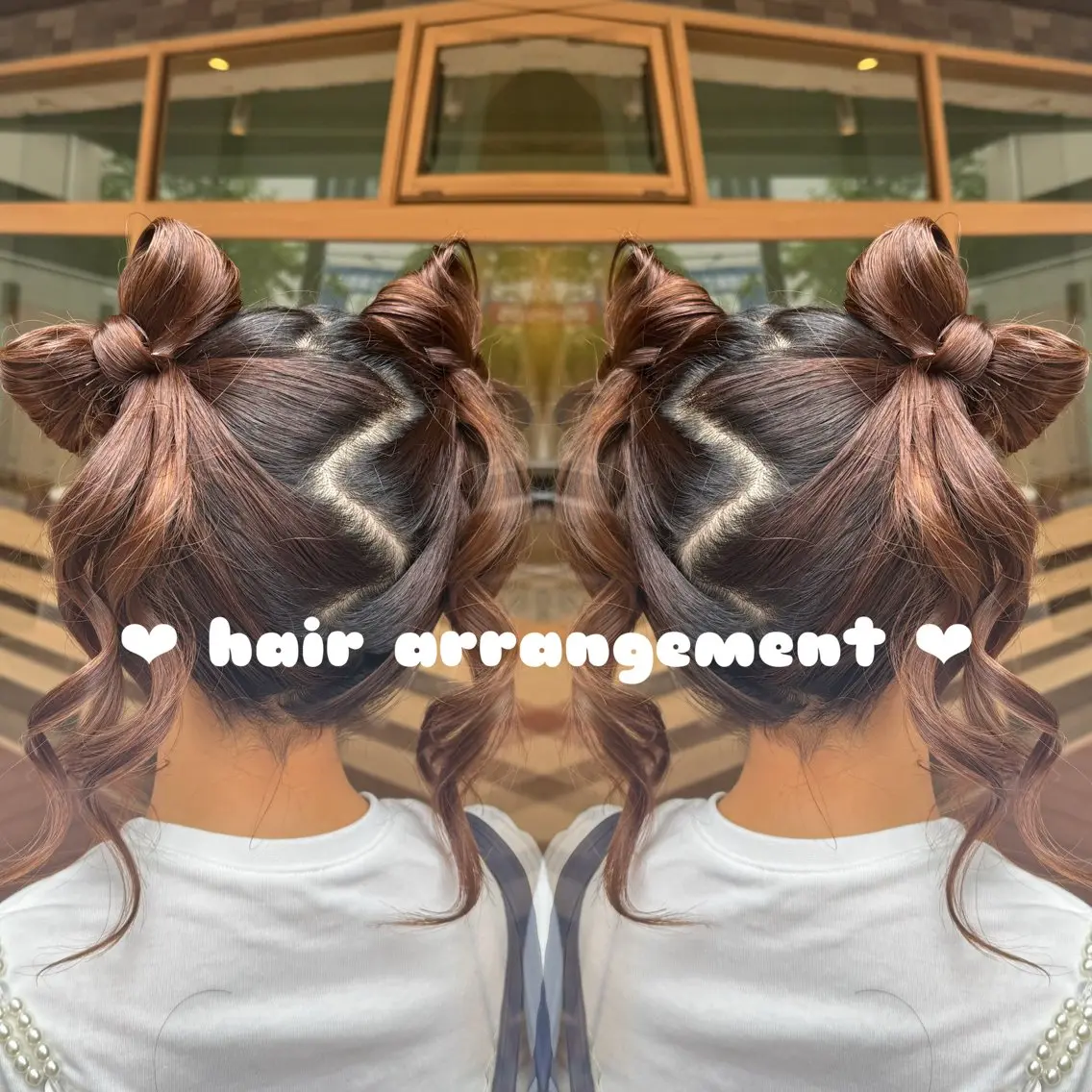 ヘアアレンジ ヘアセット 🫧🧸カラーヘアメ 🫧MIO🧸🫧のヘアスタイル