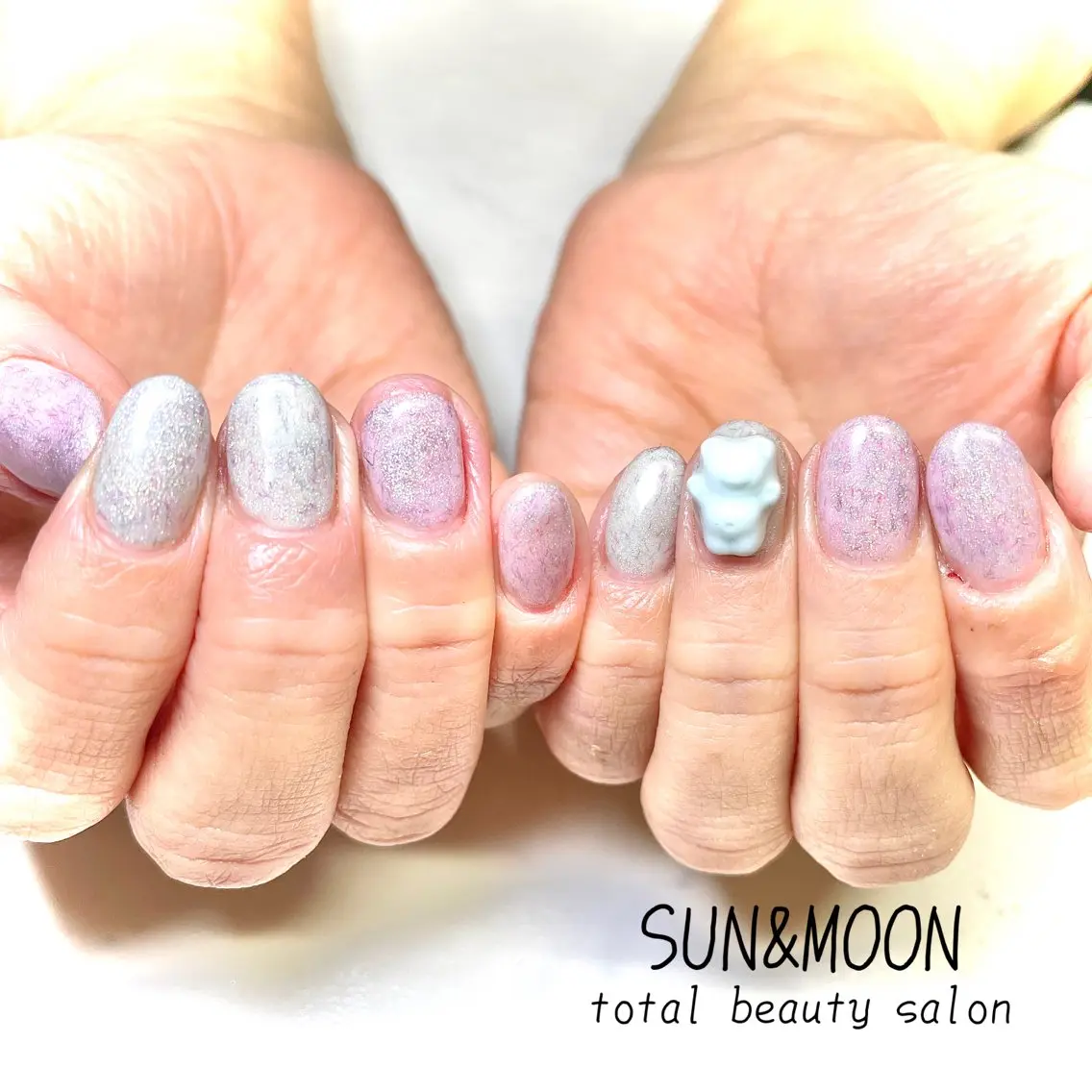 ネイル ハンドネイル ハンドケア SUN&MOON REOのネイルデザイン