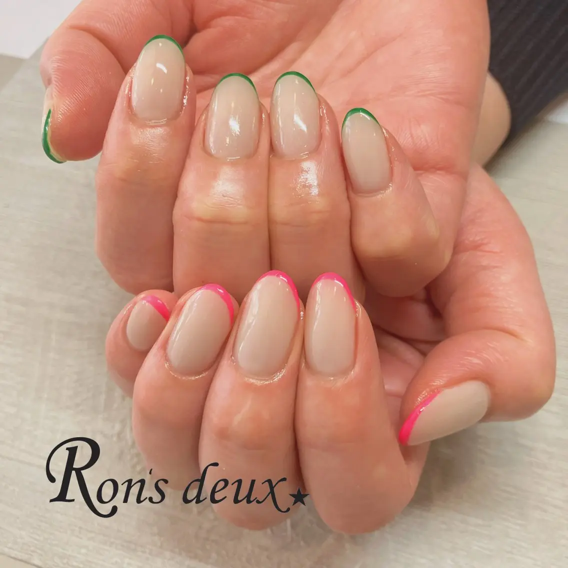 ネイル Ron's deux ふじまきのネイルデザイン