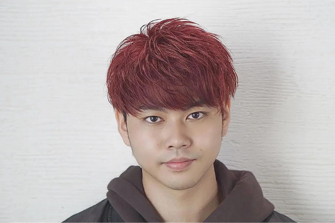 メンズ メンズブリーチ 松永 瑞生のヘアスタイル