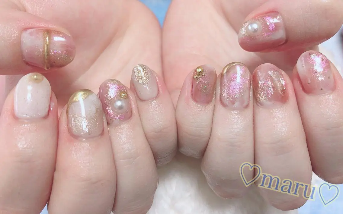 ネイル ハンドネイル フットネイル まるみ♡7/1〜値上 げ致します(>_<)のその他イメージ