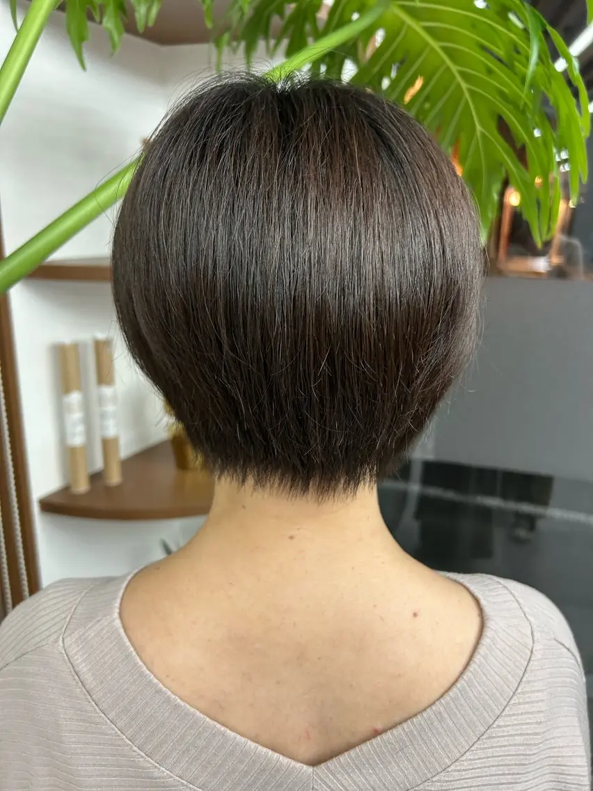 ショート カット 田村 雪華のヘアスタイル