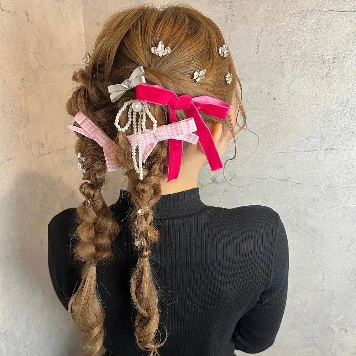 セミロング ヘアセット 【カメレオン】 しょうた みくꨄのヘアスタイル
