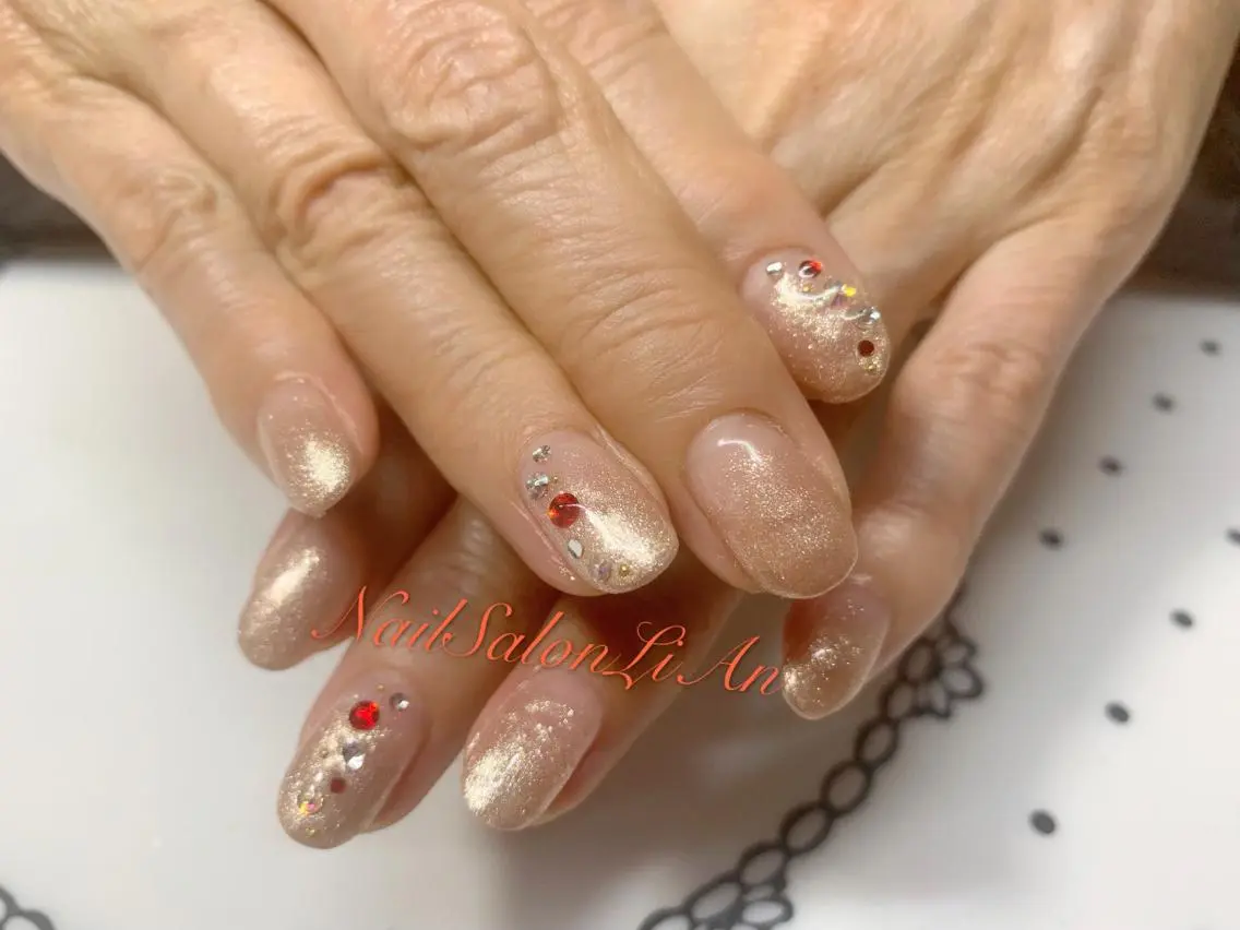 ネイル 持ち込み ハンドネイル NailSalon LiAnのネイルデザイン