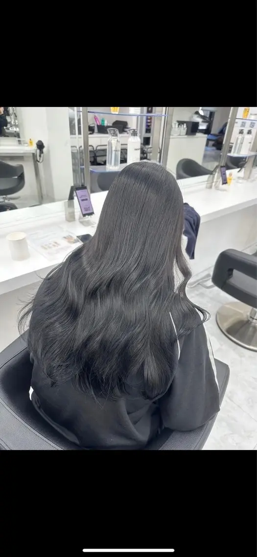 ロング トリートメント トリートメント ニュアンスカラー/ 🫧レミ(坊主)のヘアスタイル