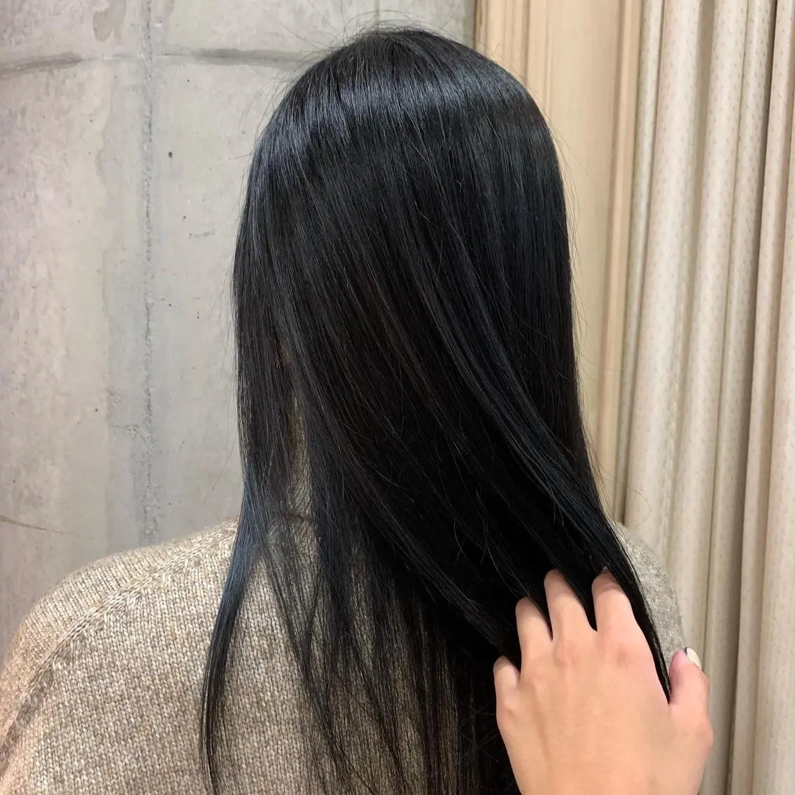 ロング カラー カット ヘアカラー トリートメント サソウ ユリエ🥥のヘアスタイル
