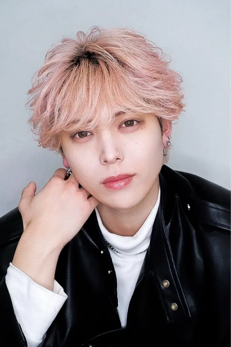 ショート カラー メンズ 安永 望のヘアスタイル