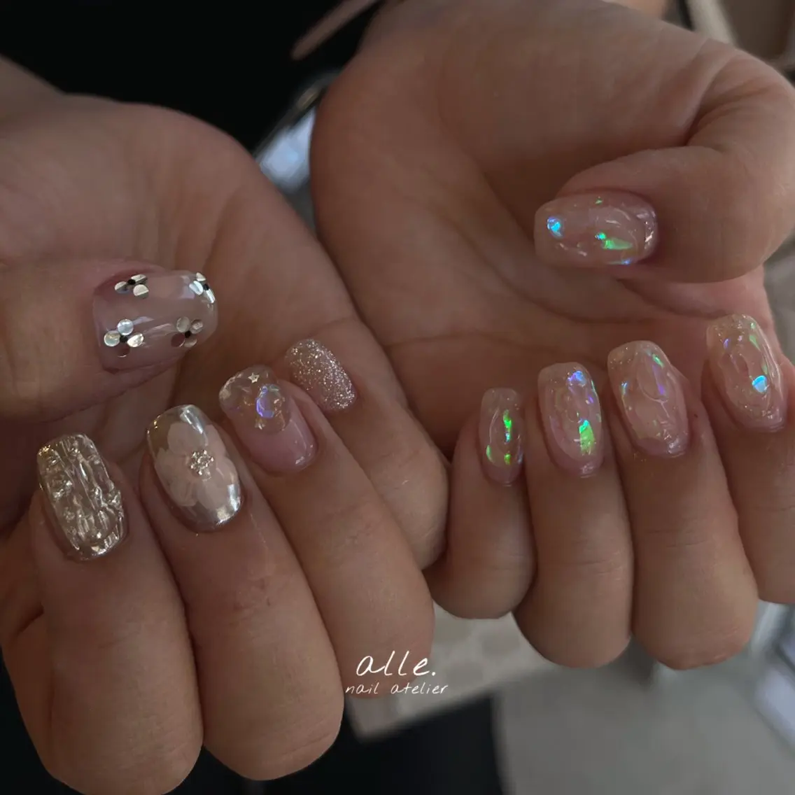 ネイル ハンドネイル atelier alle.のネイルデザイン