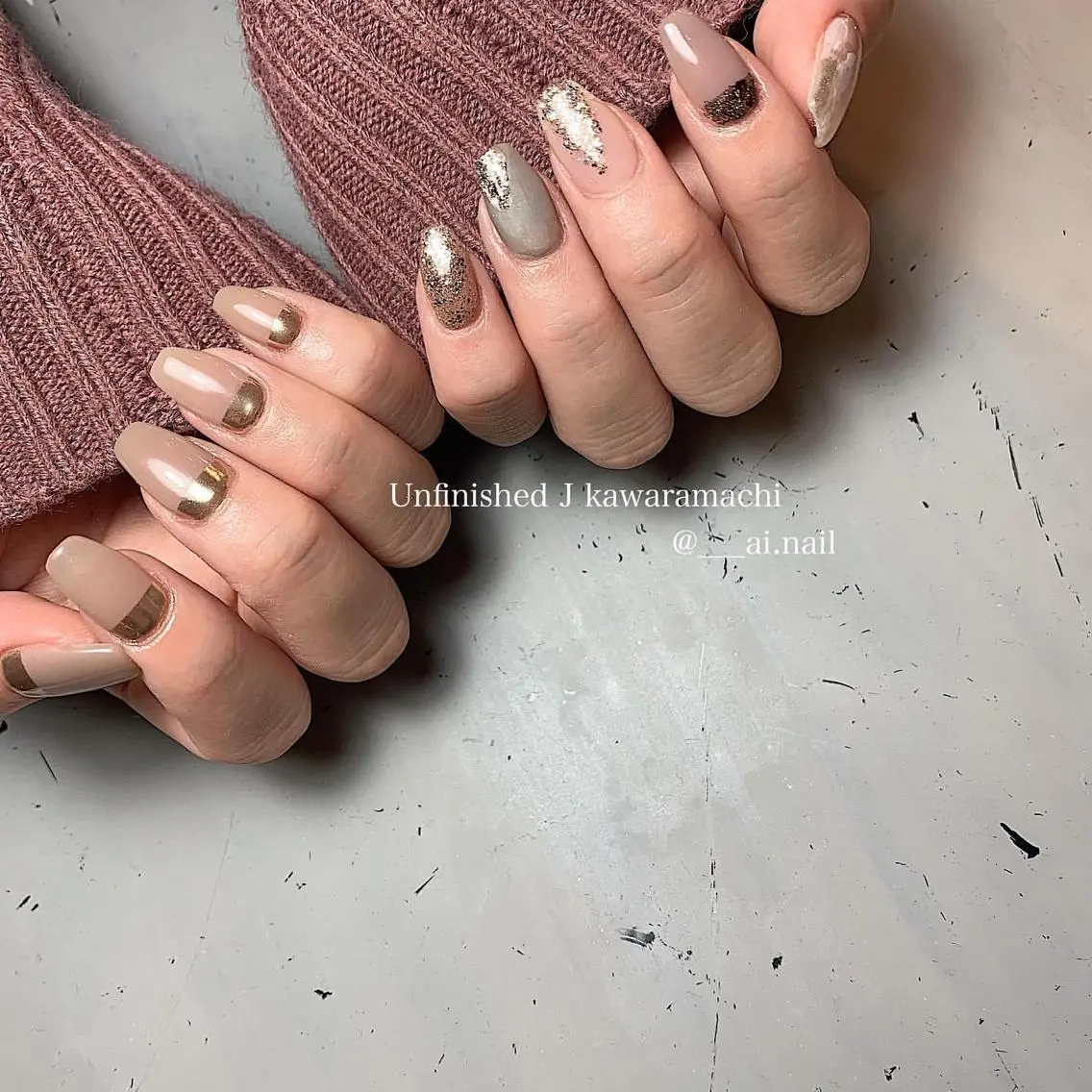 ネイル 🍃伏見 / soL nail / aiのネイルデザイン