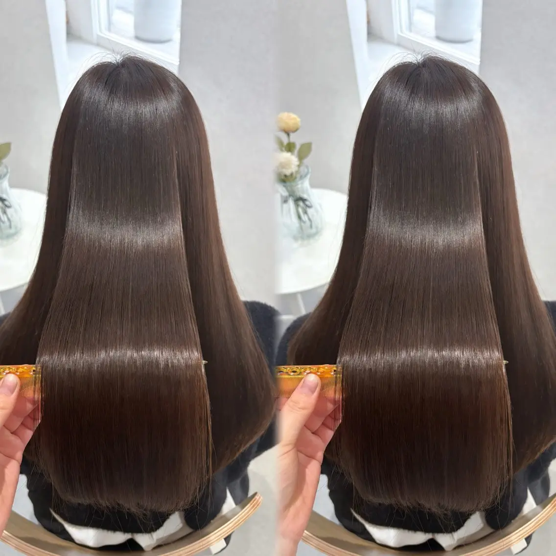 ロング カラー カット ヘアカラー トリートメント 透明感/チョコカラー 💍TAMA💍のヘアスタイル