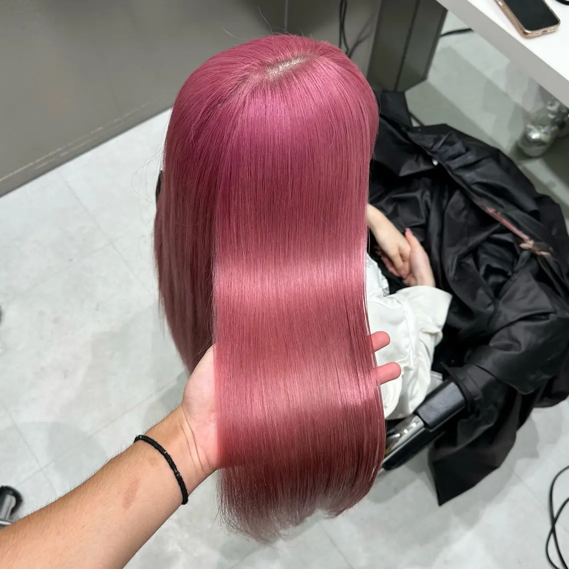 ロング カラー ヘアカラー 💫艶ハイトーン×髪 質改善💫リュウトのヘアスタイル