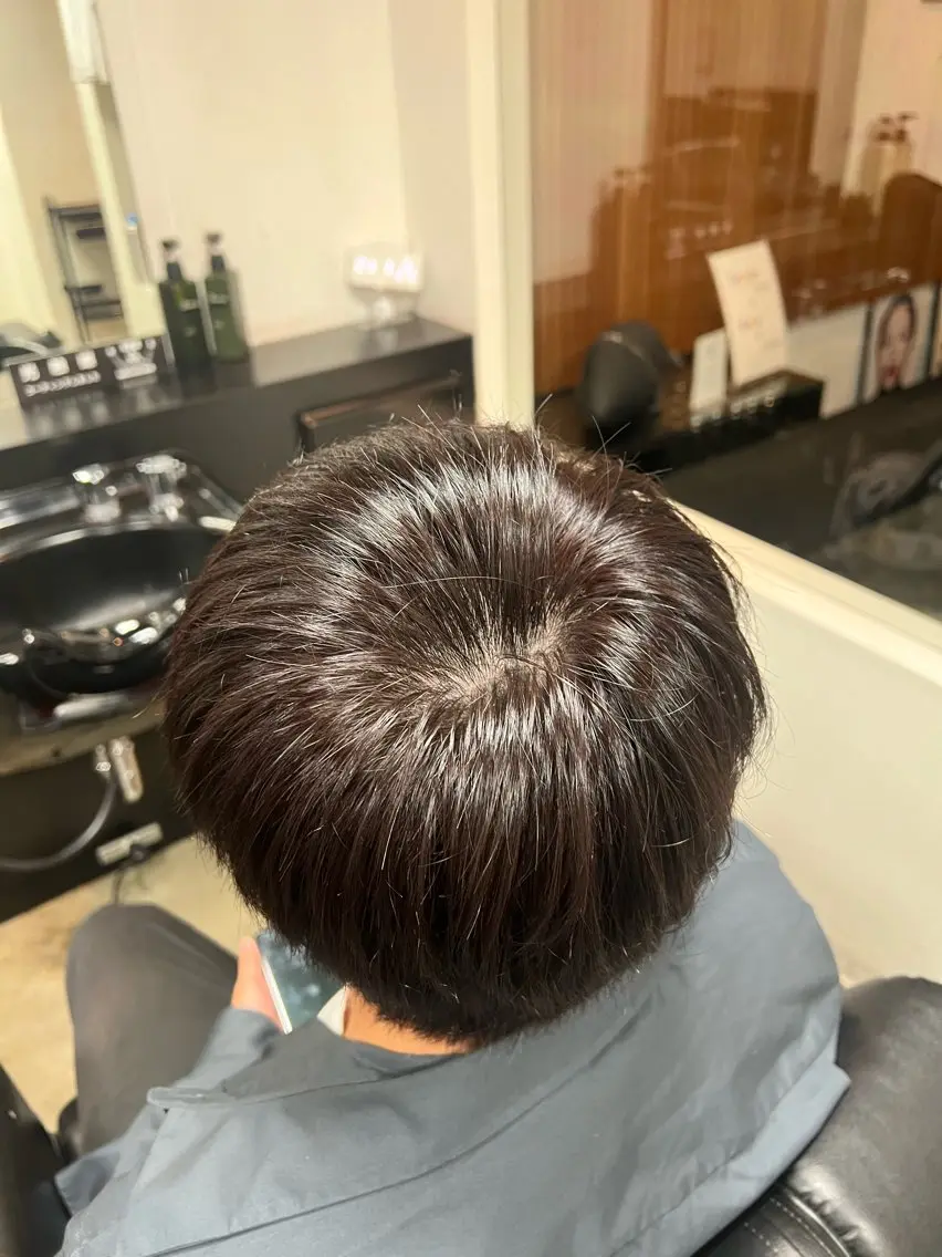 ショート 男性の方限定🚹山田 瑛心のヘアスタイル