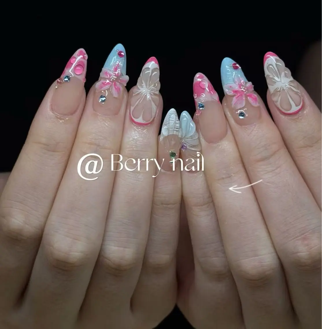 ネイル berry nail jrネイリストのネイルデザイン