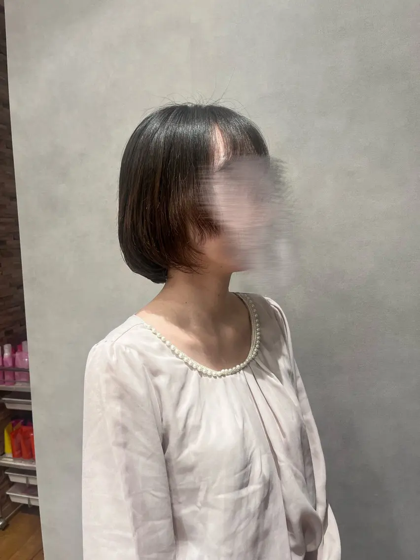 ショート パーマ 木村 真奈のヘアスタイル