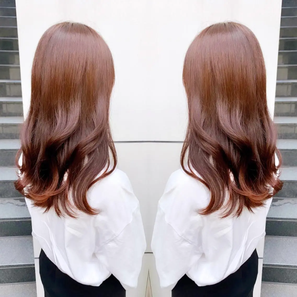 ロング カラー カット ヘアカラー トリートメント 💘大人可愛く💘 Natsuki❥❥❥のヘアスタイル
