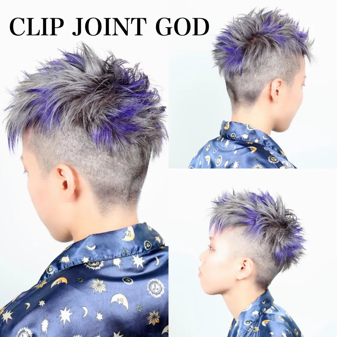 ショート カラー メッシュ ヘアカラー 今泉 周のヘアスタイル
