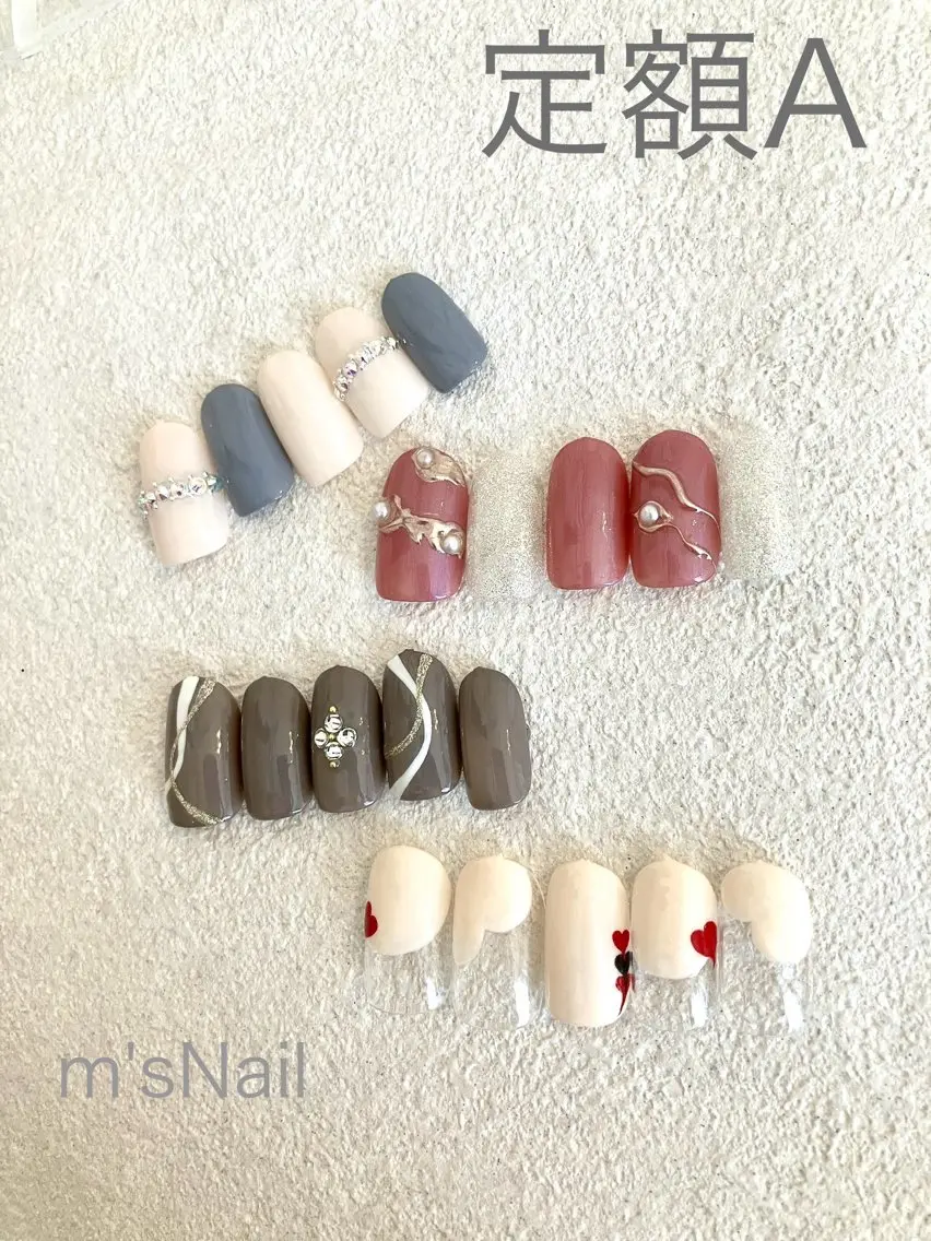 ネイル ハンドネイル m'sNail 福岡西区 ネイルのネイルデザイン