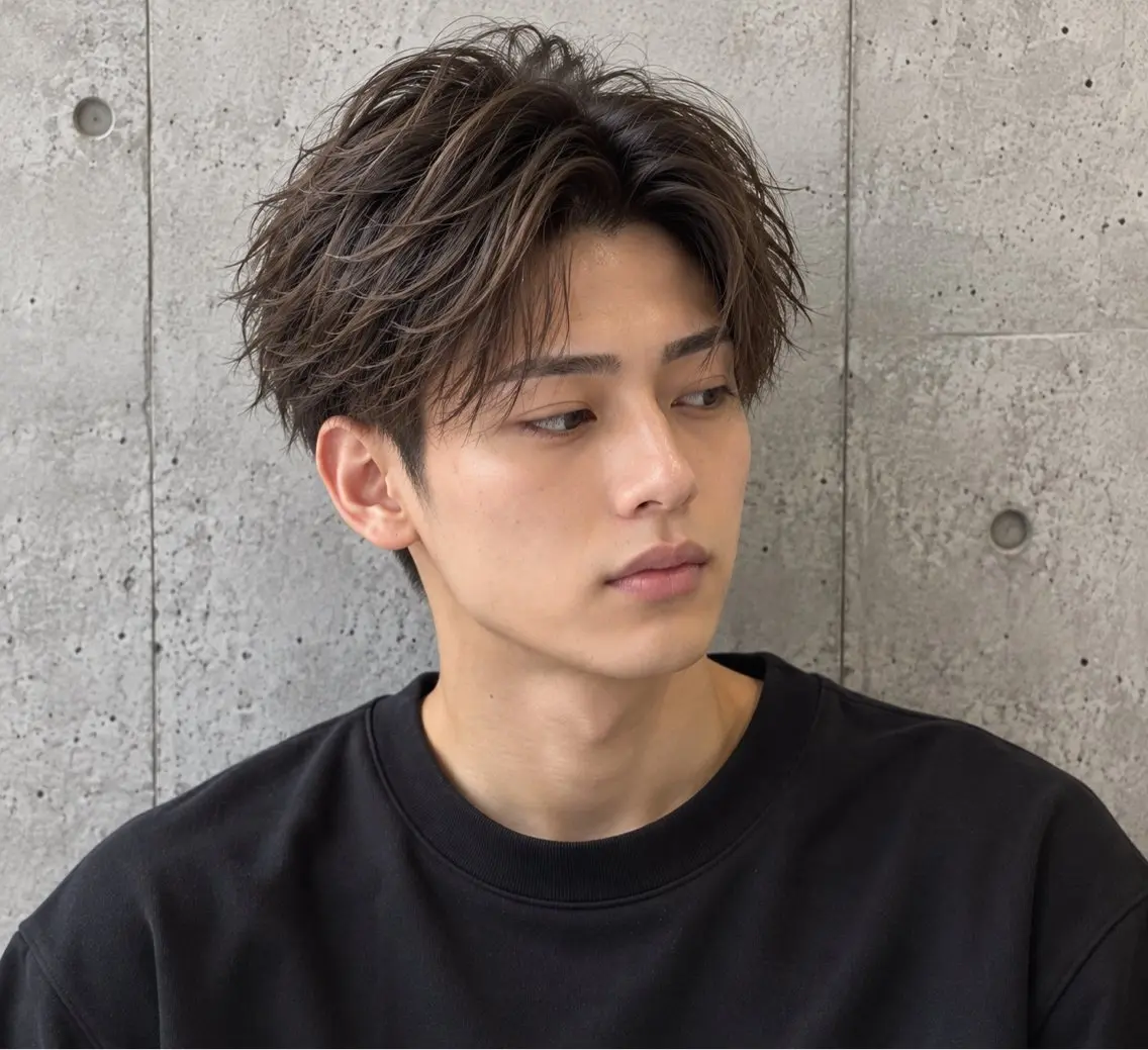 メンズ カット ヘアカラー MODE K’s西宮 JR西宮のヘアスタイル