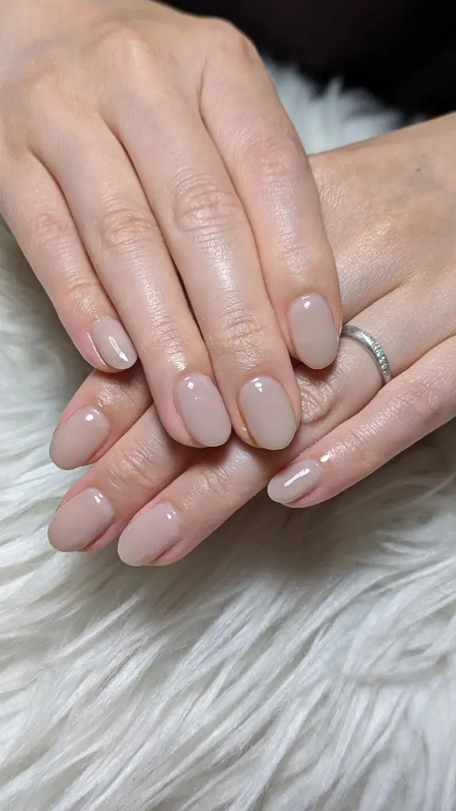 ネイル オフィスネイル ワンカラーネイル シンプルネイル ハンドネイル m&pPrivate nailsalonのネイルデザイン