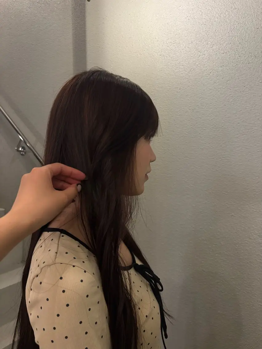 セミロング ヘアカラー トリートメント 似合わせカラー /emiのヘアスタイル