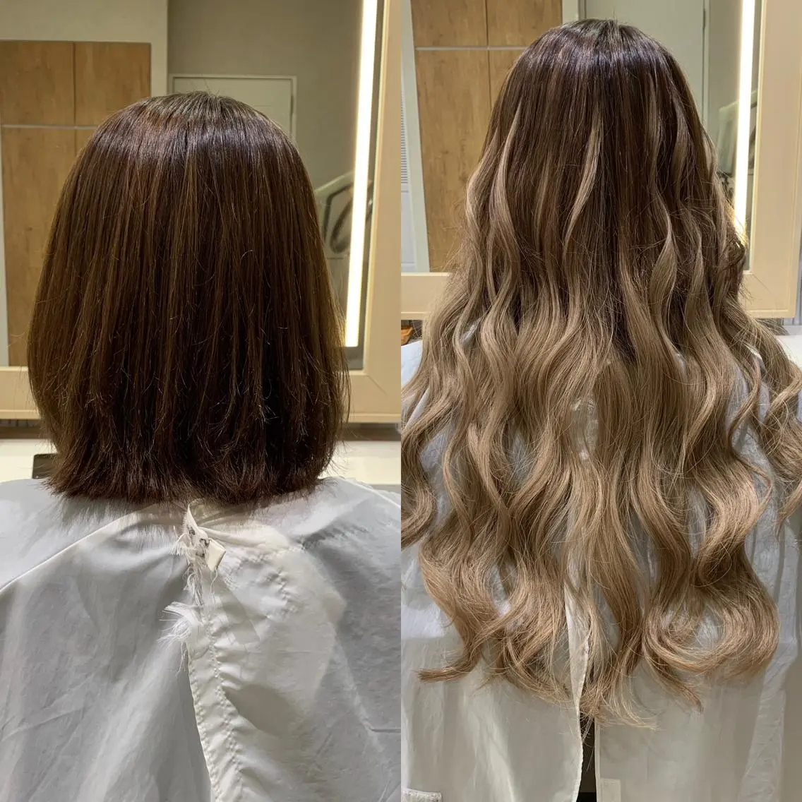 ロング カラー ヘアアレンジ マツエク・マツパ エクステ エクステ TATSUYA アートディレクターのヘアスタイル