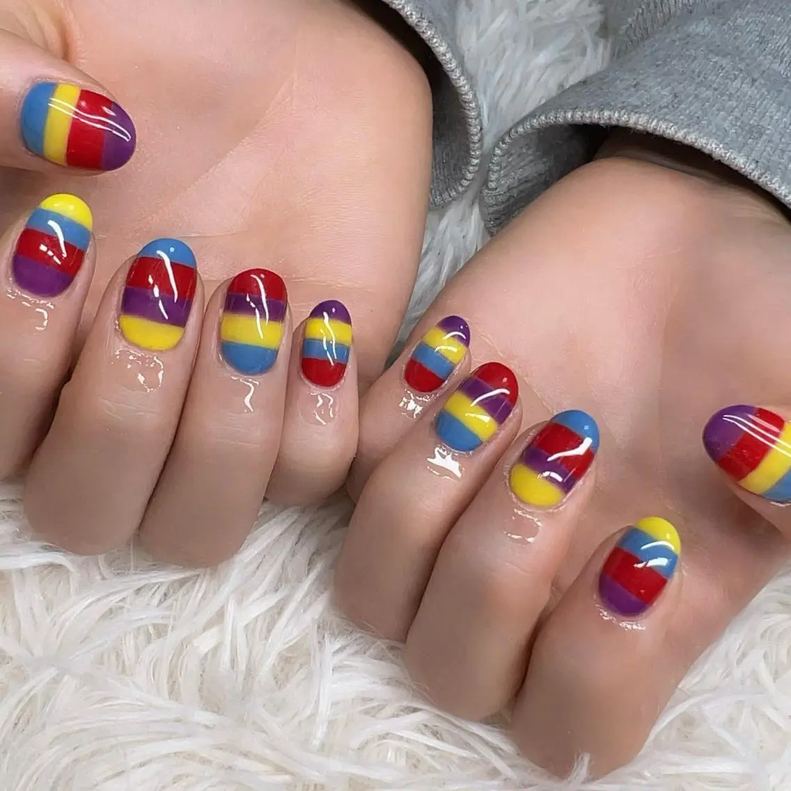 ネイル ハンドネイル 【Yappy🌈】 💖P-tanaのネイルデザイン
