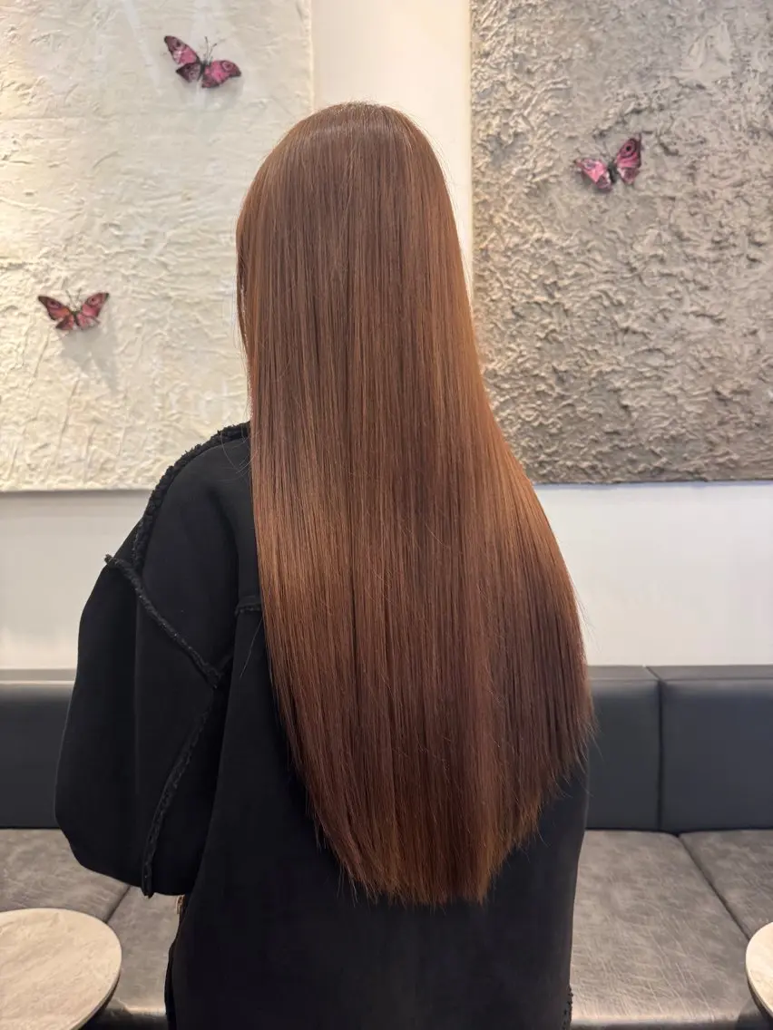 ロング カラー ヘアカラー トリートメント 透明感×艶カラー🤎 🌟YOSHIKIのヘアスタイル