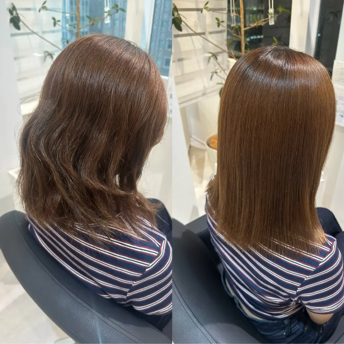 ミディアム Emuest心斎橋 SAKIのヘアスタイル