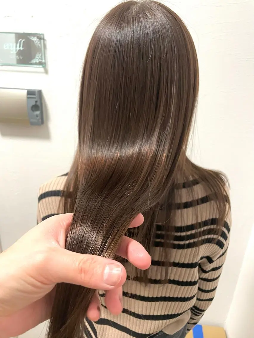 ☑🌟TVで話題沸騰/ヘアエステ🌟似合わせカット+髪質改善サイエンスアクア水素トリートメントの写真