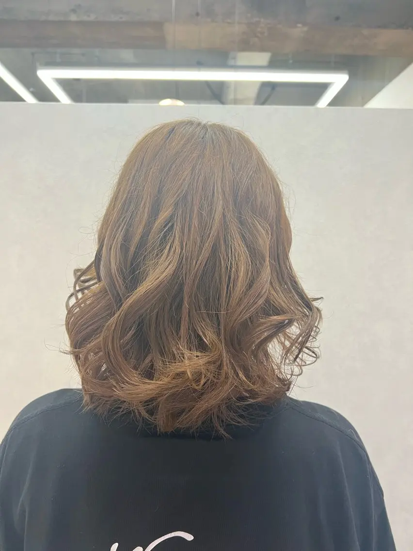 カラー＋カラーケアトリートメントの写真