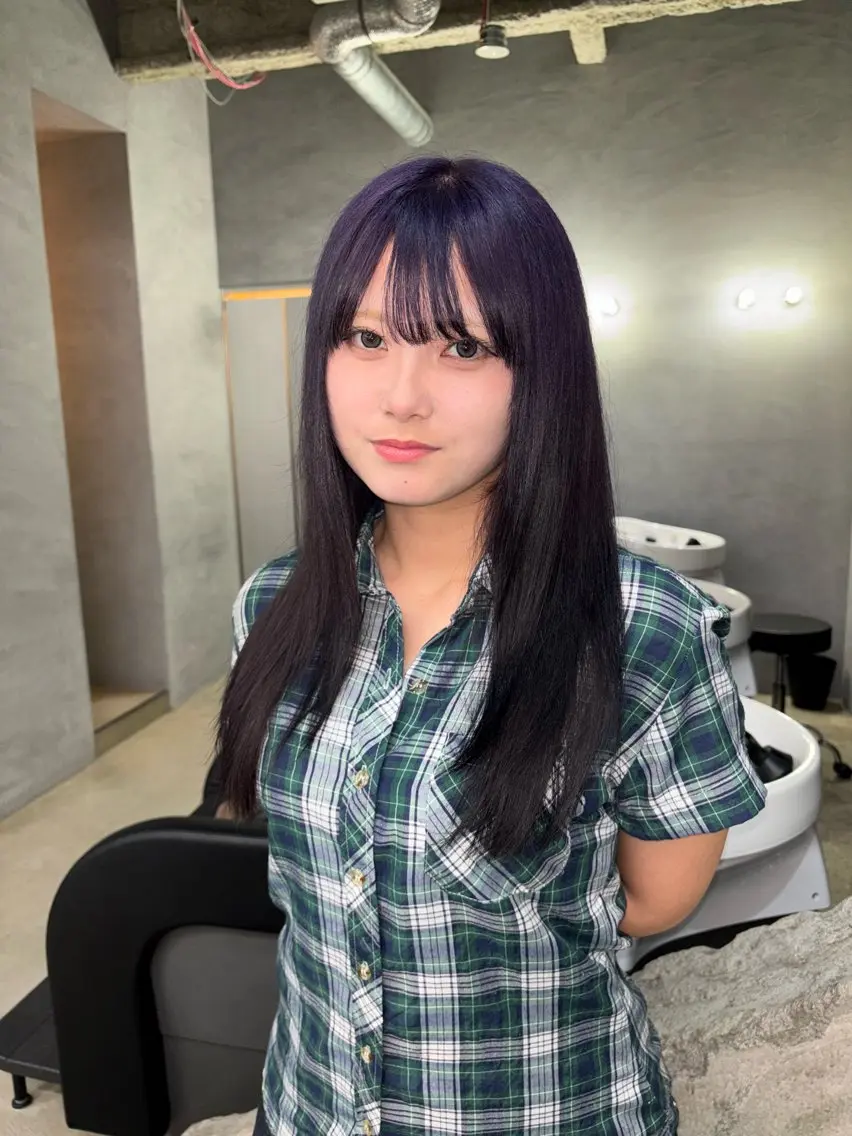 セミロング カラー デザインカラー /rioのヘアスタイル