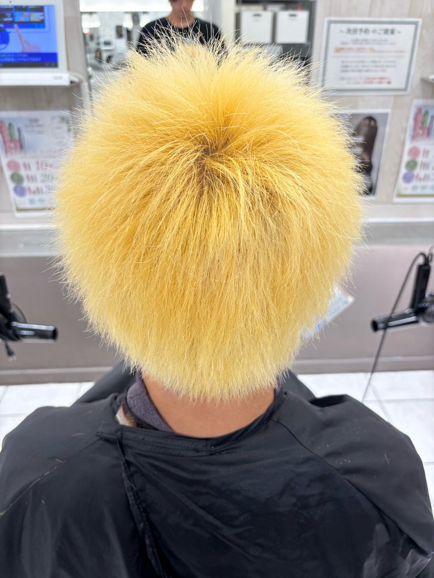 ショート カラー メンズ カット ヘアカラー 【メンズ特化】セン ターパート/保坂太一のヘアスタイル