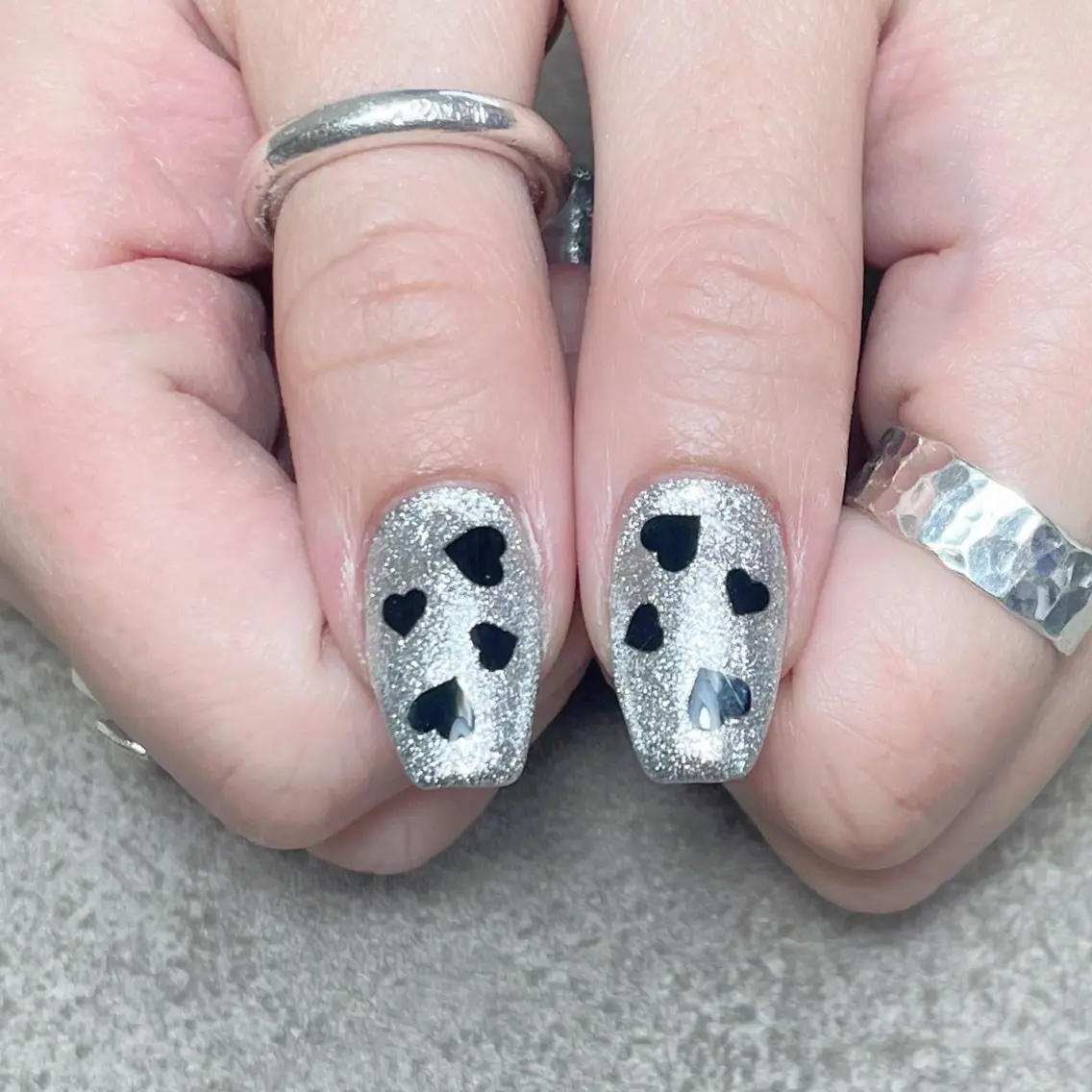 ネイル ホログラムネイル ハンドネイル nailroom DIASOMNIAのネイルデザイン