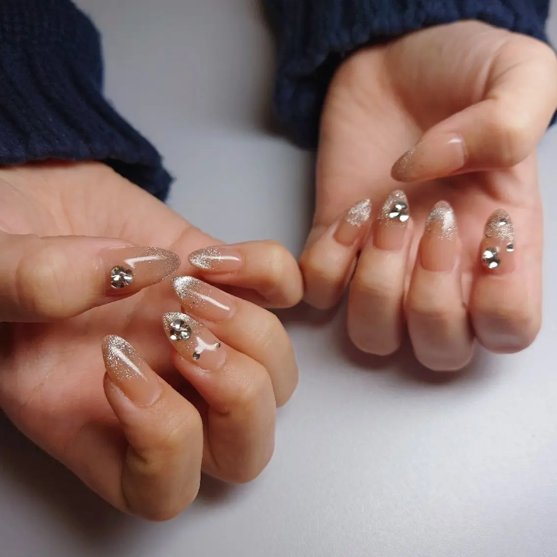 ネイル 長さ出し ネイルチップ ハンドネイル nailme! 遠藤智佳のネイルデザイン