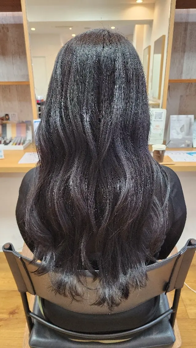 ロング カラー ボブ 近森 美帆[モーラ高石店]のヘアスタイル