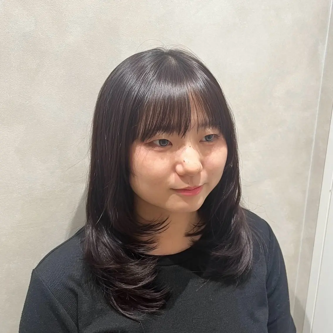 ミディアム 🧸透明感カラー/ haruka🧸のヘアスタイル