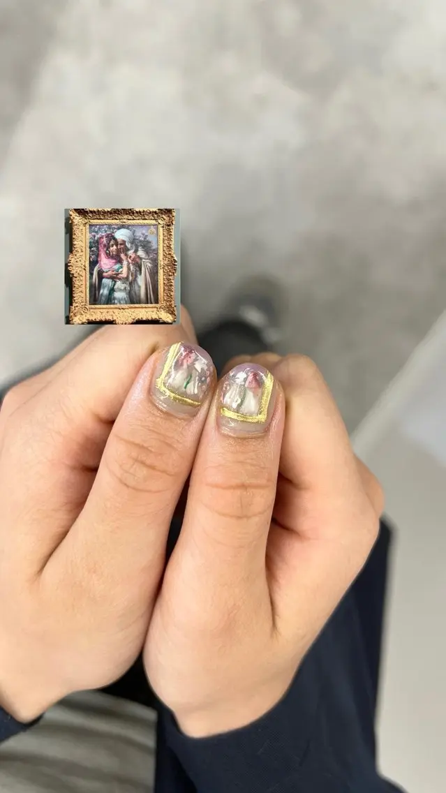 ネイル アートネイル ジェルネイル パラジェル 春ネイル ハンドネイル ハンドケア Bana_ Nailのネイルデザイン
