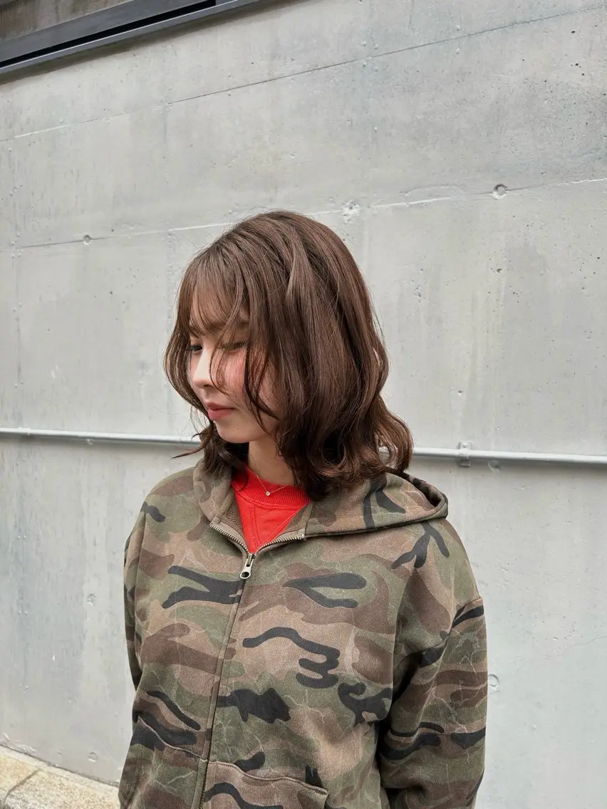 ミディアム カラー ヘアアレンジ Inity／ Nina✩.*˚の眉毛・アイブロウイメージ