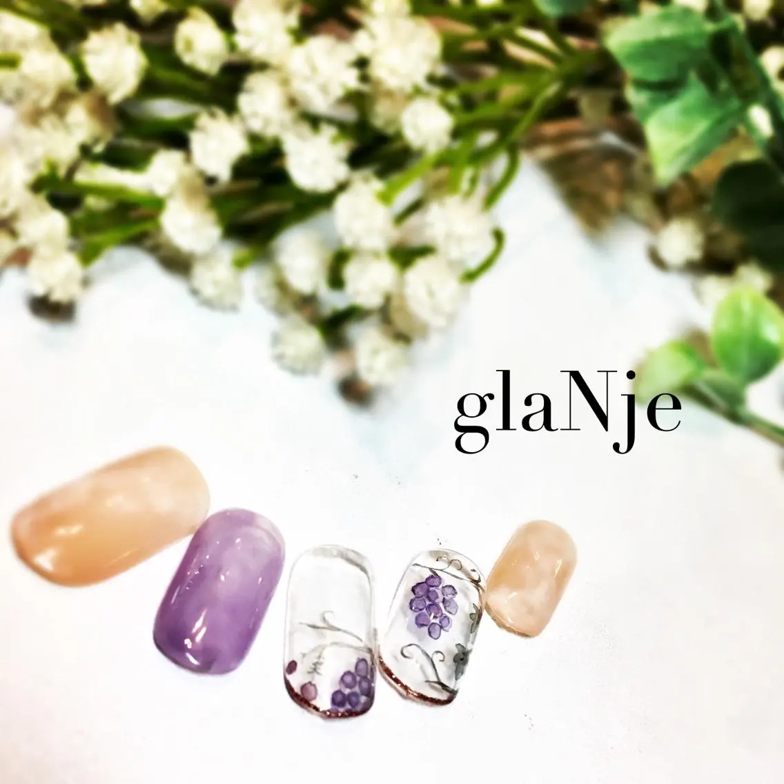 ネイル アートネイル glaNje部谷 (オーナー)のネイルデザイン