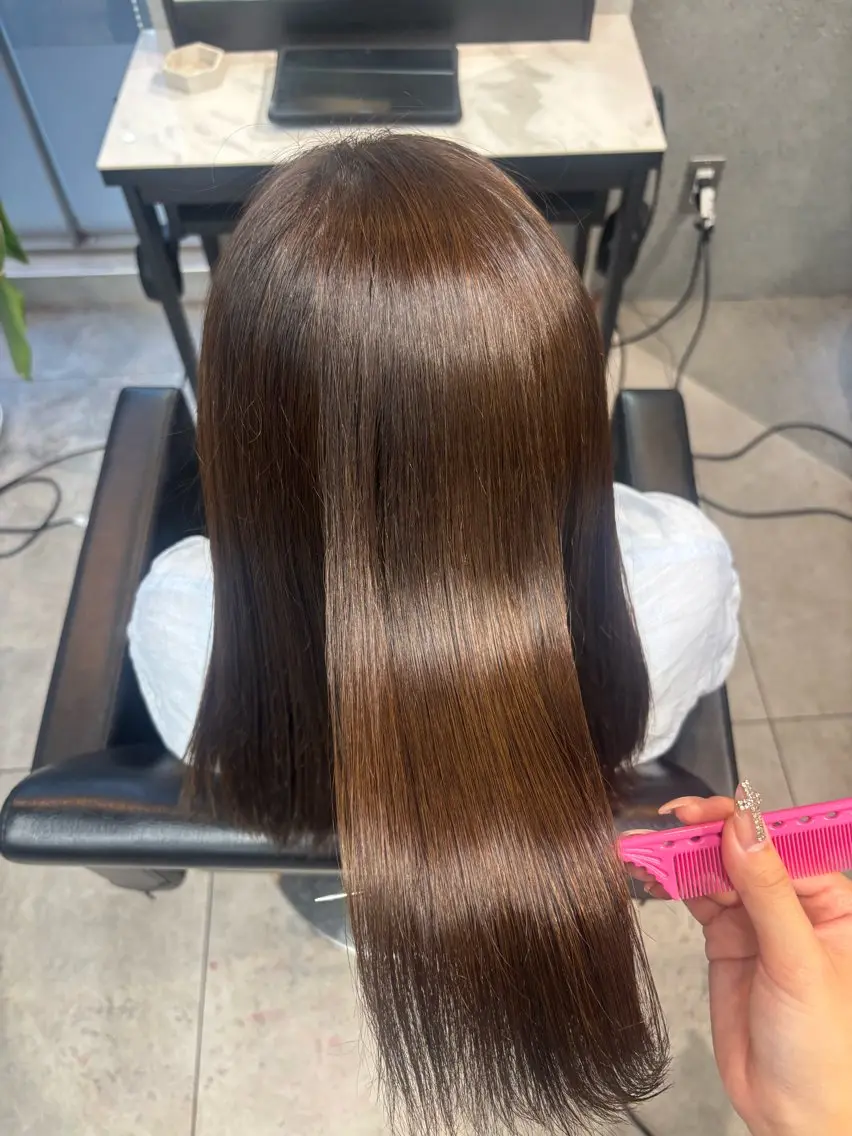 ロング トリートメント GiseL 美優のヘアスタイル