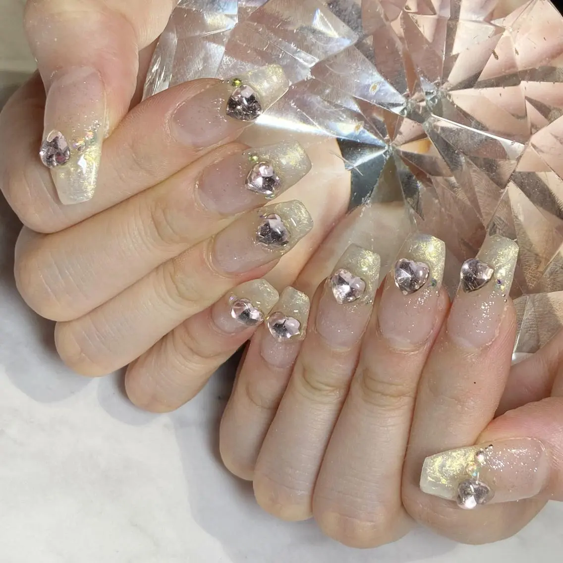 ネイル シンプルネイル ネイルチップ ハンドネイル あ きのネイルデザイン